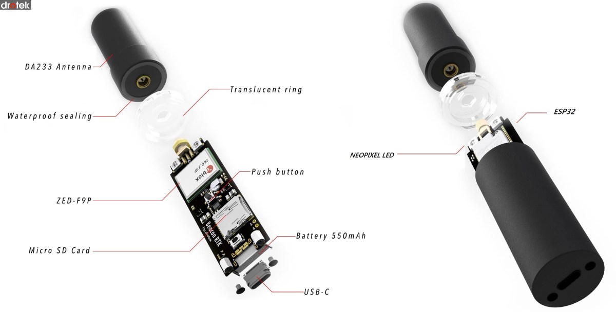 Image (), Link : https://esprtk.com/wp-content/uploads/2020/11/beacon-vue-eclatee-fleches_drotek-1.jpg - Copy right ESPrtk