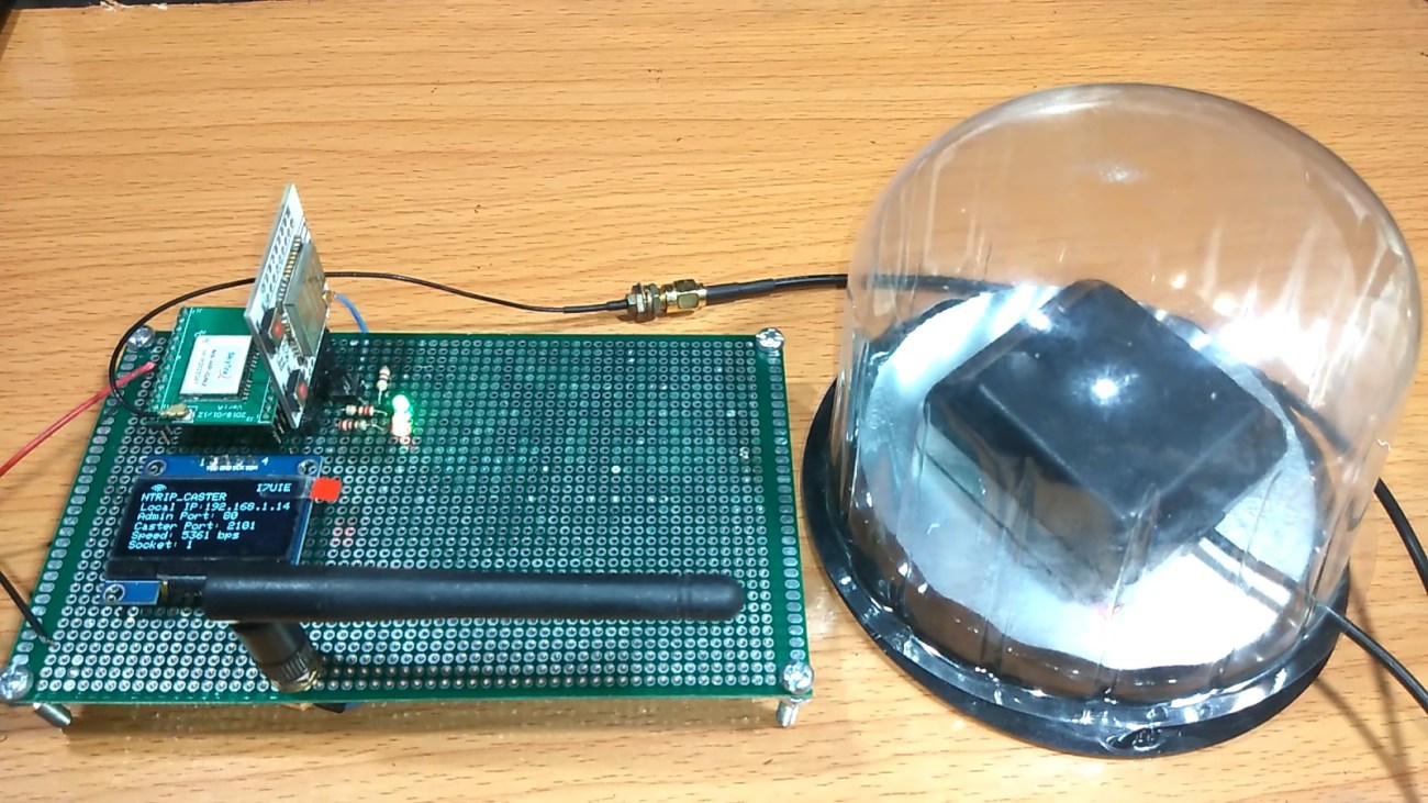 FULL Size -  ESPRTK NTRIP CASTER SEVER ESP32 F9P PX1122R UBLOX SKYTRAQ NAVSPARK TRIMBLE TOPCON HEMISPHERE